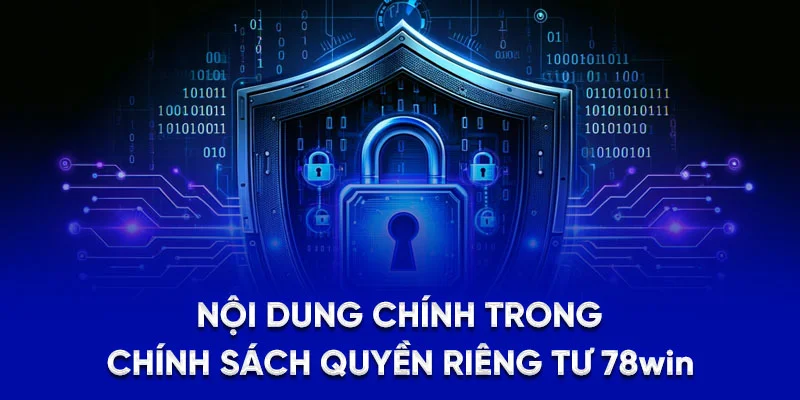 Nội dung chính trong chính sách quyền riêng tư 78WIN